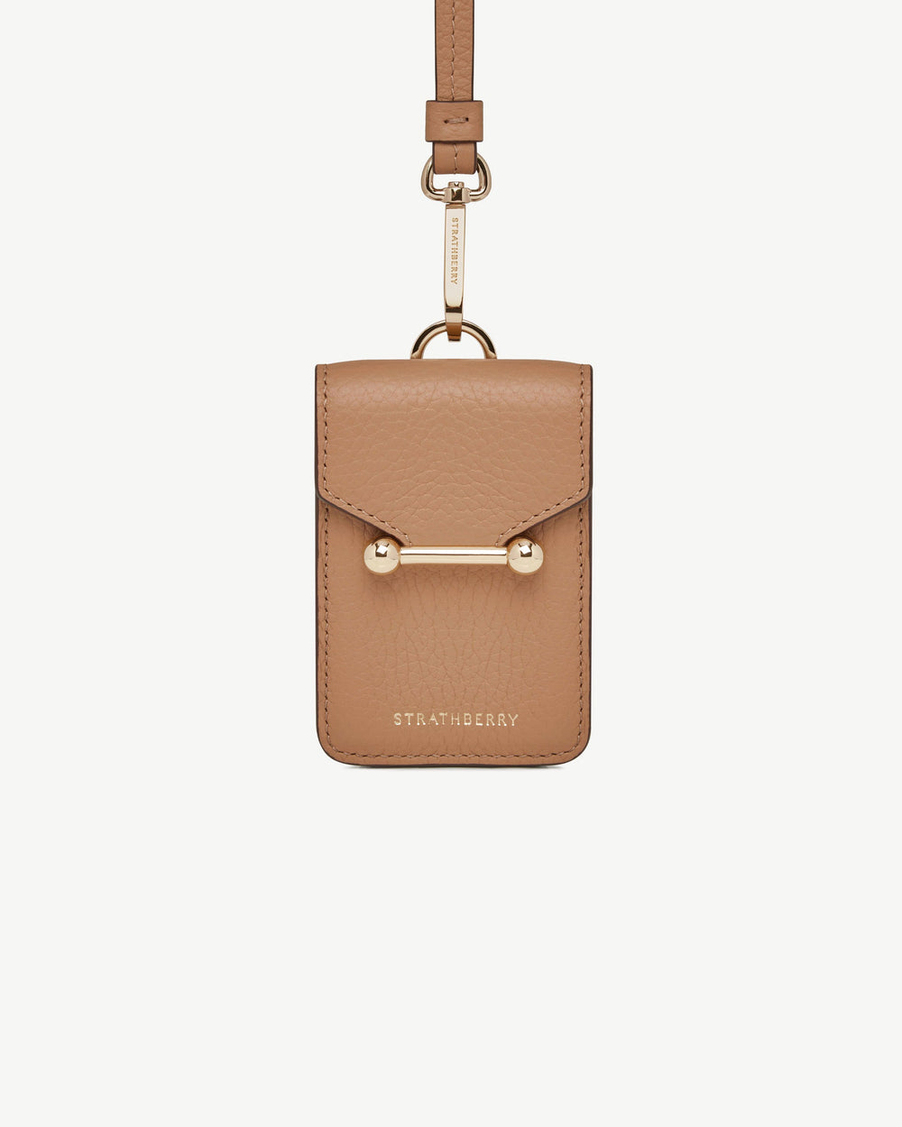 New Arrivals Strathberry Women's Mosaic Cardholder with Strap - Brown