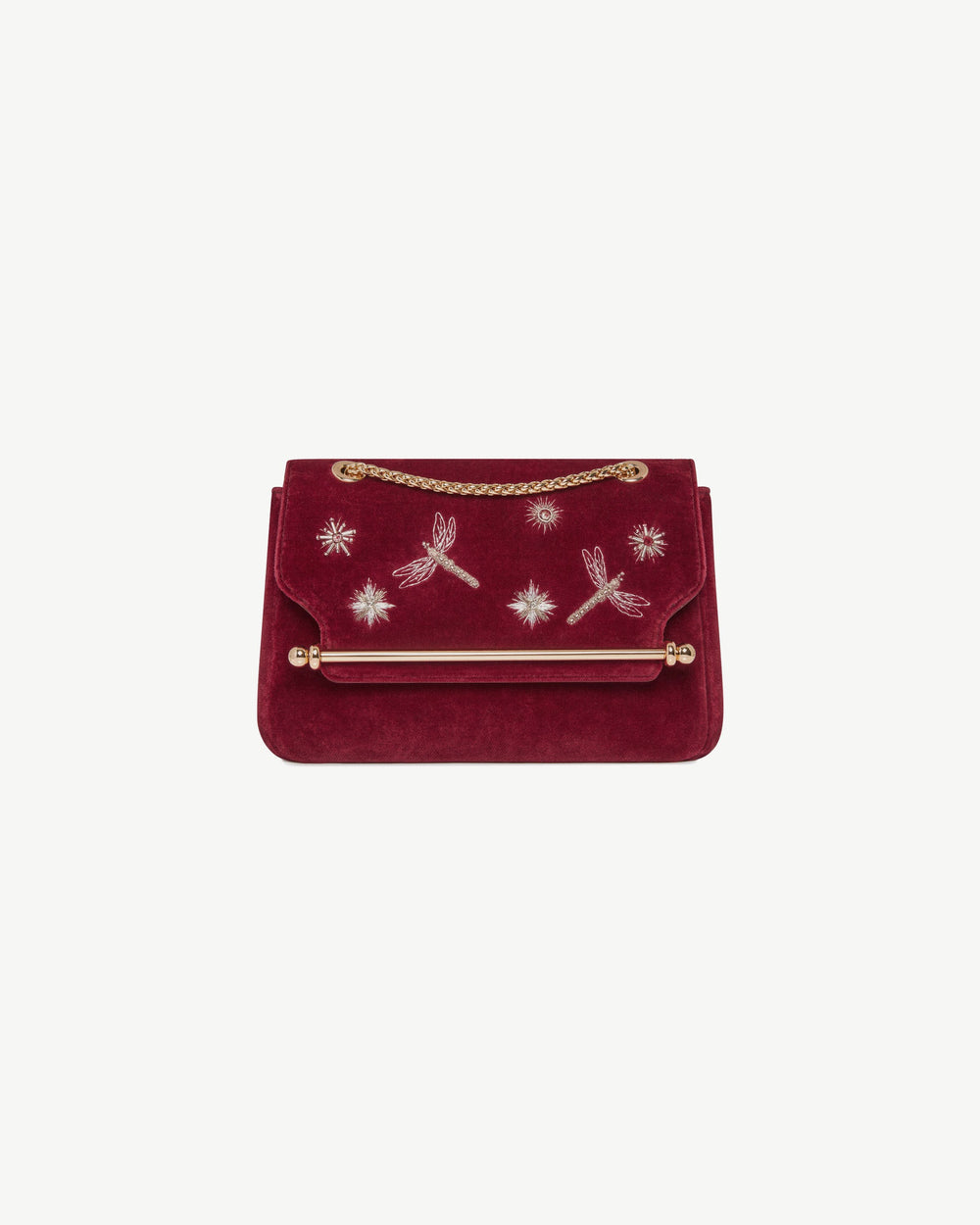 New Arrivals Strathberry Women's East/West Mini Soft - Burgundy