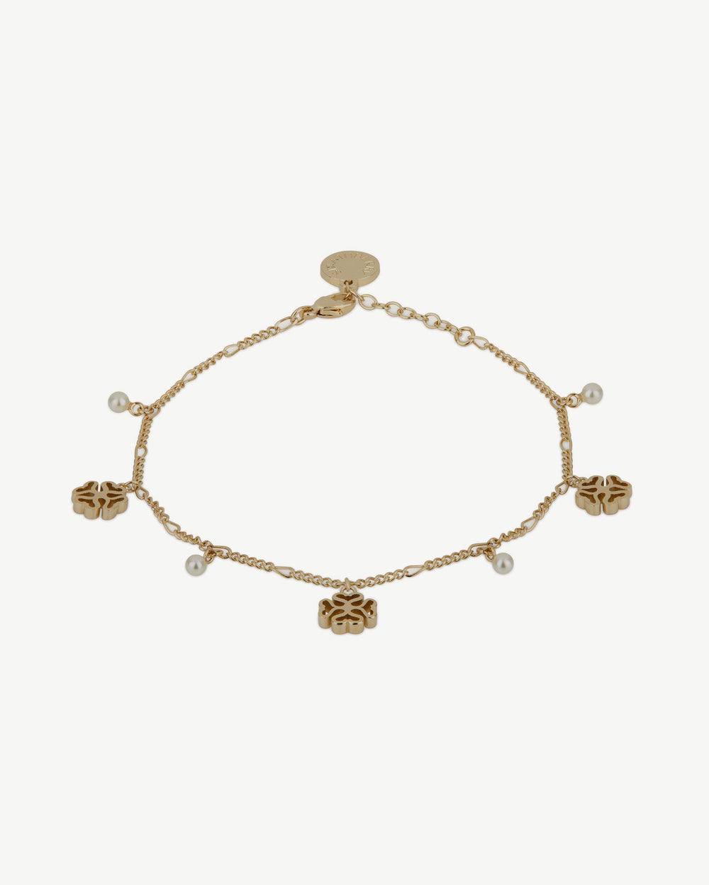 New Arrivals Strathberry Women's Monogram Bracelet - 22 Carat Gold Gilded - Gold