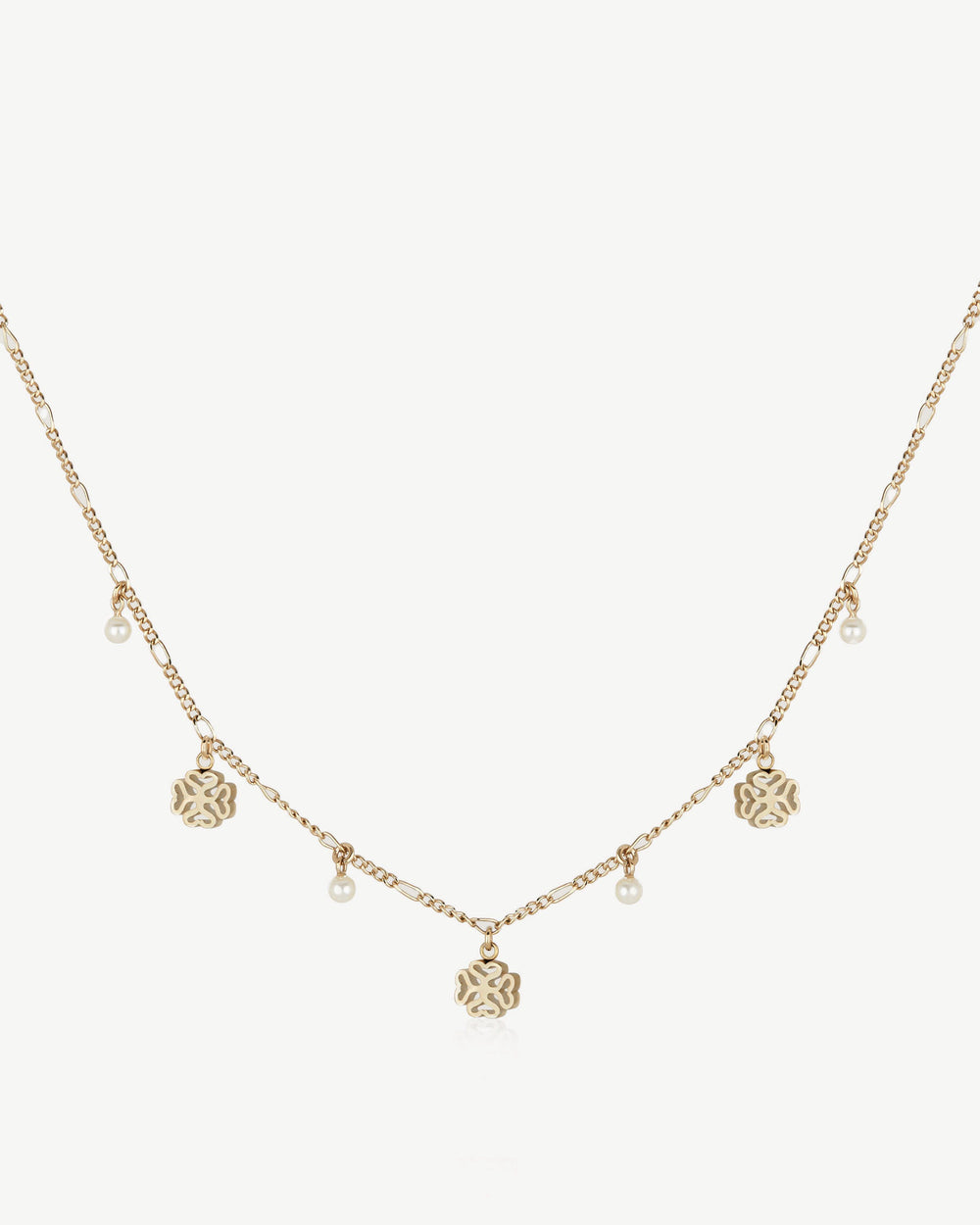 New Arrivals Strathberry Women's Monogram Necklace - 22 Carat Gold Gilded - Gold