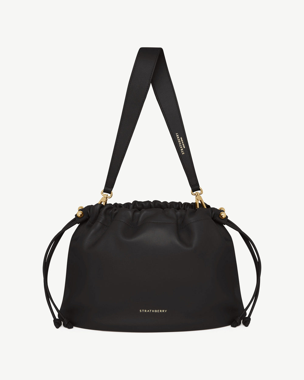 New Arrivals Strathberry Women's Charlotte Midi Drawstring - Black