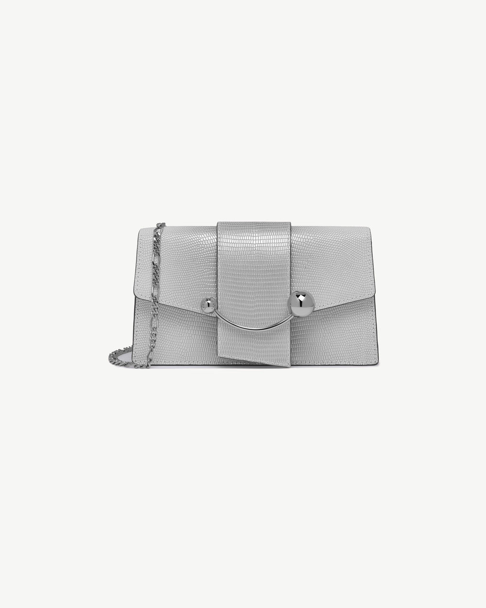 New Arrivals Strathberry Women's Crescent on a Chain - Grey