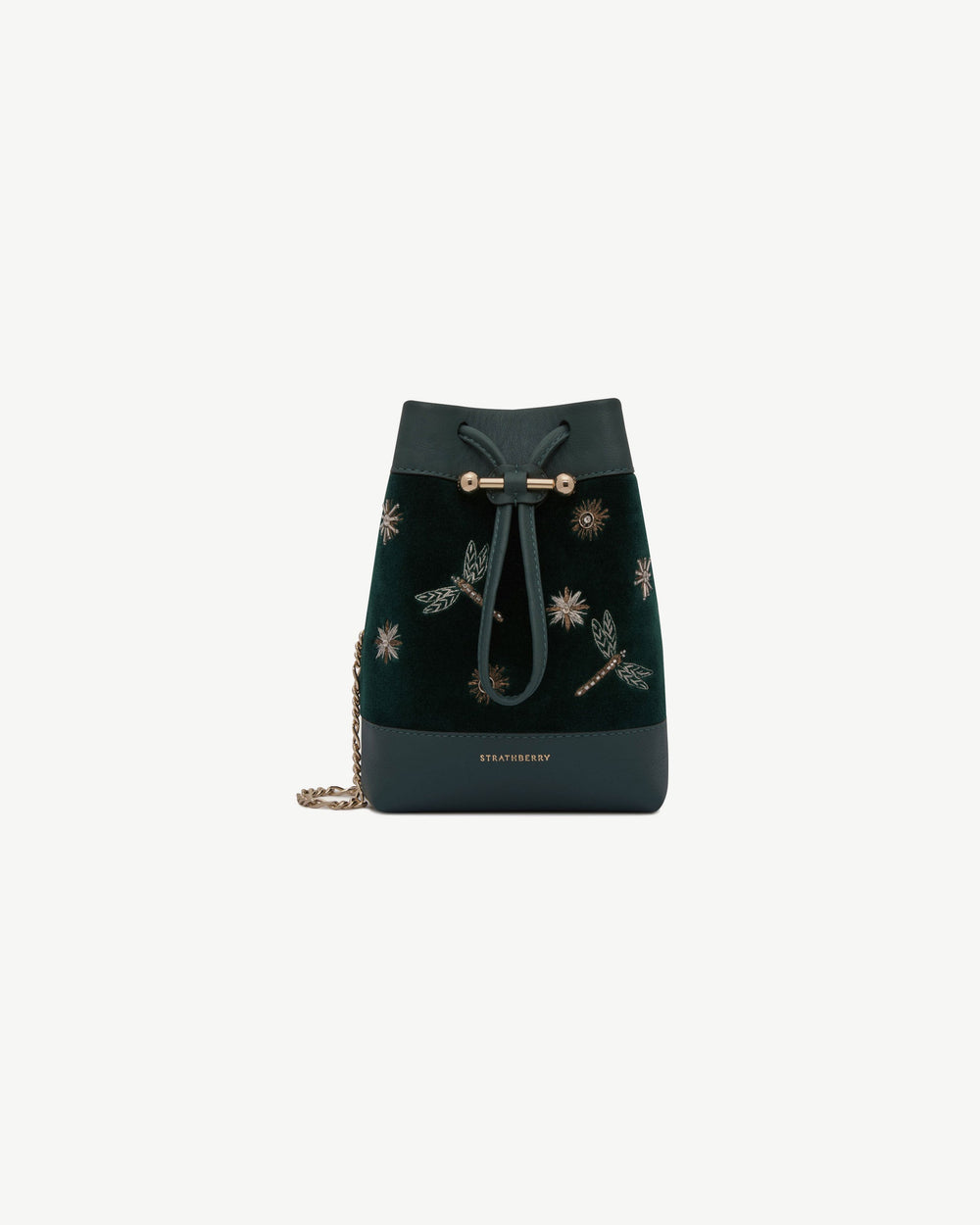 New Arrivals Strathberry Women's Osette Midi Pouch - Green
