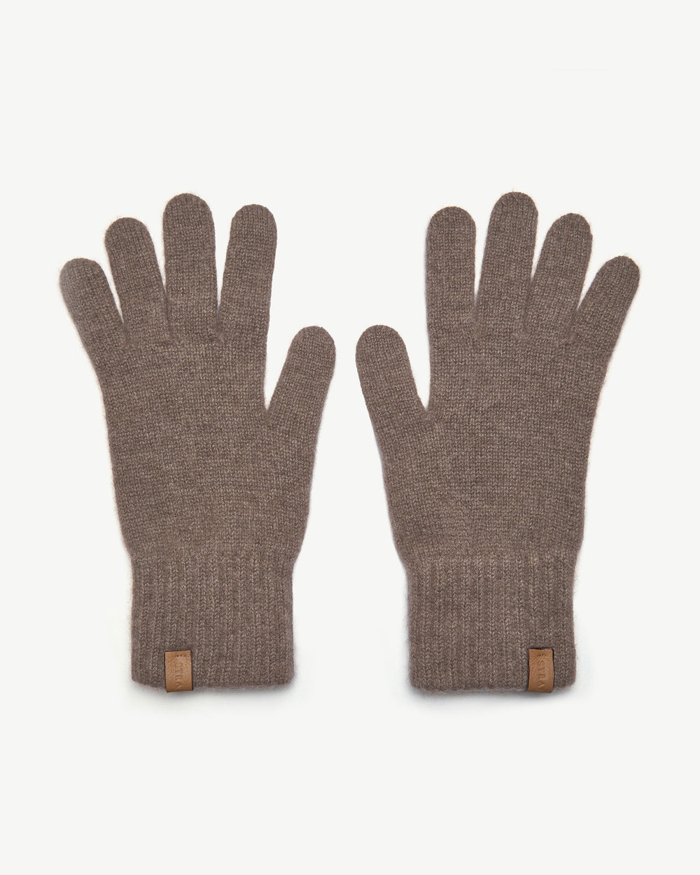 New Arrivals Strathberry Women's Westray Cashmere Gloves - Brown